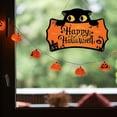 thumbnail image 3 of Happy Halloween Sign Front Door Cute Cat Halloween Front Door Decorations Halloween Door Sign Cute Cat Wall Wall Sign Plaque For Halloween Party Decorative Easter Eggs for Crafts Easter Decorations, 3 of 3