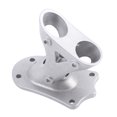 thumbnail image 1 of Flag Holder, 1in Inner Diameter Aluminum Alloy Flag Pole Bracket Practical 2 Position Rust Proof Stable Fixing Flag Holder for Wall Roof Outdoor Railing, 1 of 8