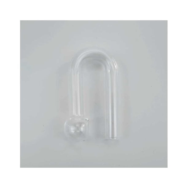 sweethay Probador de caídas, comprobador de CO2, indicador de vidrio, operación Simple multipropósito, ahorro de espacio, accesorios para el hogar para Piezas de acuario en forma de N sweethay PT004411-03