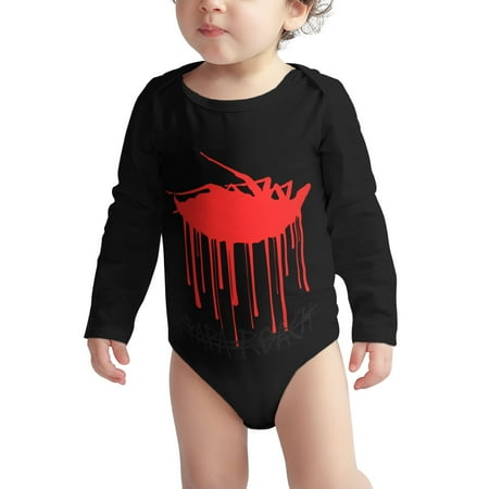 

Papa Baby onesie Roach Baby Boy Girl Long Sleeve Bodysuit Snap Closure 6 Months