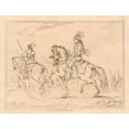 thumbnail image 3 of Joseph Steuart 18x15 Black Modern Framed Museum Art Print Titled - Cavalrymen, etc. (1821), 3 of 5