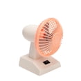thumbnail image 4 of Vintage Mini Desk Fan – Retro Styling with Powerful Airflow, Perfect Gift for Nostalgia Lovers & Kids , White and Pink, 4 of 10
