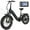 Blue, variant on Elifine 500W Peak 1025W Electric Bike for Adults 20"x4" Fat Tire Shimano 7 Speed Ebike UL2849 Red