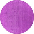 thumbnail image 1 of Ahgly Company Indoor Round Oriental Pink Industrial Area Rugs, 5' Round, 1 of 4