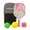 Carbon Fiber Pink, variant on Kryndavox Pickleball Paddle Set of 1,USAPA Approved Carbon Fiber/Fiberglass Pickleball Racket for Men and Women (Fiberglass-Blue)