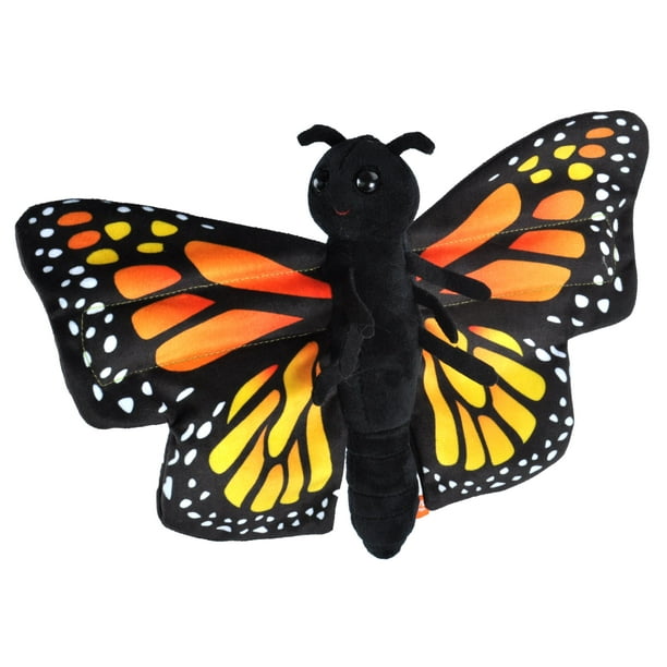 Peluche Wild Republic Huggers Butterfly Monarch 20 cm para niños