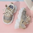 thumbnail image 6 of Willtoo Toddler KIds Sneakers for Girls Boys Chunky Trainers Athletic Sports Shoes Non-Slip Soft Fashion Outdoor Kids Tennis Platform Walking Running Lace-Up, 6 of 7
