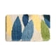 thumbnail image 2 of Alfombra de baño con diseño de musgo y flores, extra gruesa y absorbente, antideslizante, suave, lavable a máquina y en seco., 2 of 5