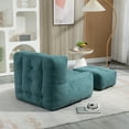 thumbnail image 6 of LUCKHAO   Comfy Bean Bag Chair,Fluffy Bean Bag Chairs , super soft lazy sofa chair with memory foam and ottoman ,indoor modern focus bean bag chair, 6 of 27