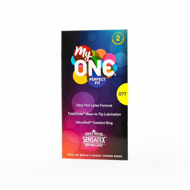 Myone Condoms Size O77 Sampler Walmart Com Walmart Com