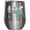 Silver, variant on Let's Get Crackin with Hand Drawn Christmas Nutcracker Dolls Art Merch Gift, White 12oz Wine Tumbler