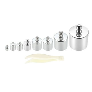 14 Pcs Small Weights for Crafts Metric Slotted Weight Set 2g 5g 10g 20g 50g  with Hanger and Case