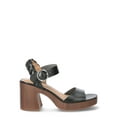 thumbnail image 2 of No Boundaries Women’s Block Heel Sandals, 2 of 5