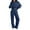 47# Navy, variant on Sweatsuits Women 2 Piece Outfit Lounge Sweat Suits Set Oversized Fleece Hoodies Baggy High Waisted Wide Leg Sweatpants 2025 Navy S