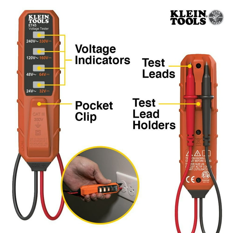 Klein on sale volt tester