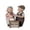 G, variant on Valentine's Day Loving Elderly Couple Figurines, Old Married Couple Figure,Resin Husband and Wife Statue Grandparents Figure Collectibles for Christmas Valentine's Day Birthday Gift