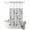 Light Beige Gray Blue, variant on No Hook Shower Curtain, Farmhouse Country Shower Curtains for Bathroom with See Through Top Window, Vintage French Garden Horse Swan Waterproof & Washable Bath Curtain Stand Up Stall 36"x72"