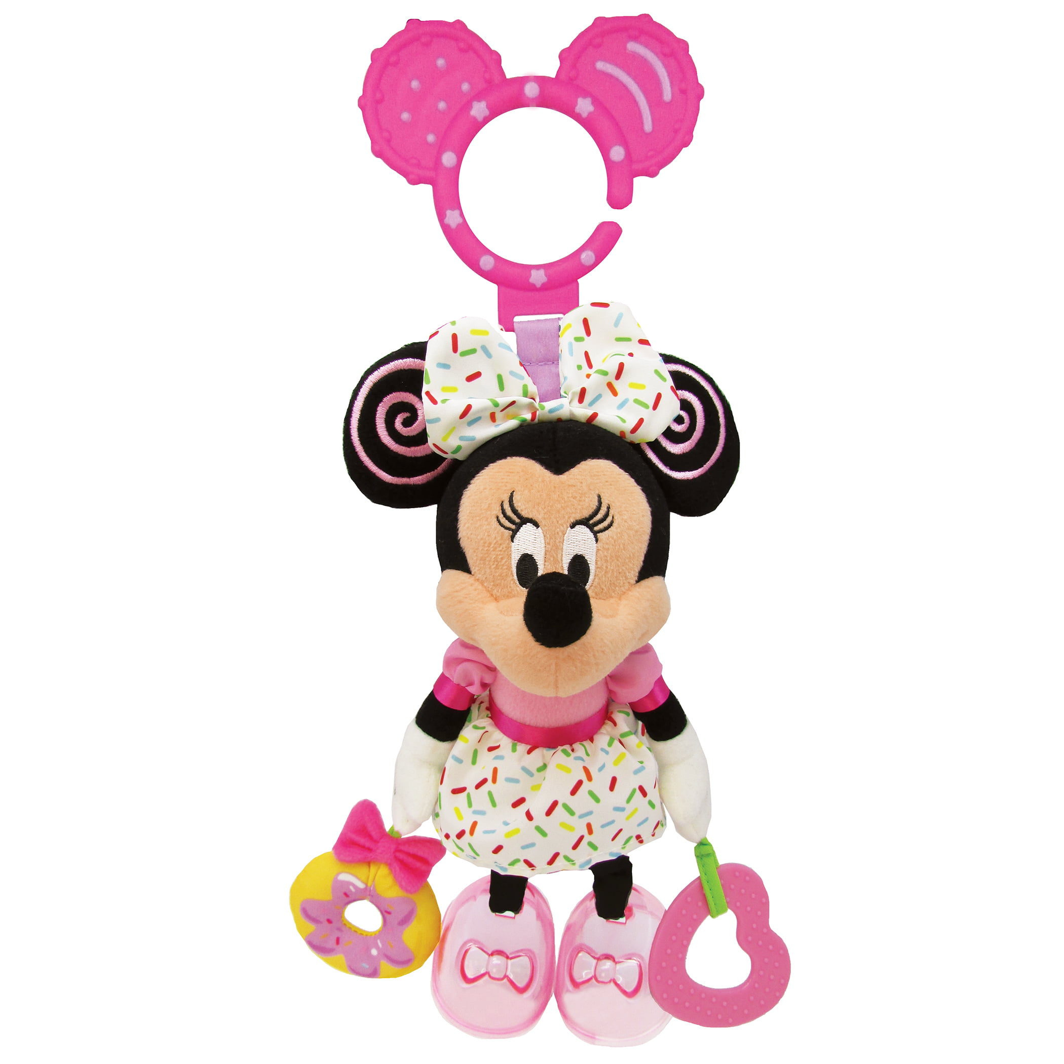 Disney Baby MINNIE MOUSE On-the-Go Toys Infant Girls 4pc Toy Gift Set for  sale online