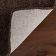 thumbnail image 3 of Rugs USA x Nate Berkus Hollis Solid Wool Cozy Area Rug, 8' 6" x 11' 6", Hollis Dark Brown, 3 of 7