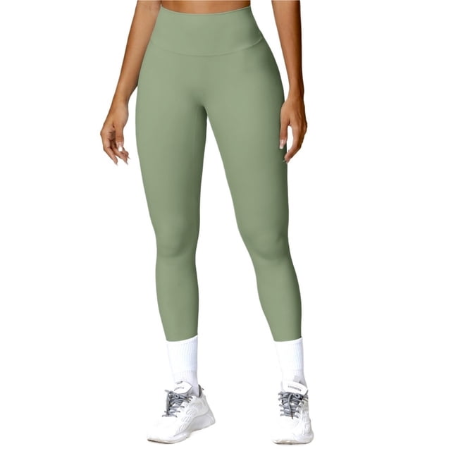 Leggings de entrenamiento ocultos for mujer, cintura alta, levantamiento de glúteos con control de barriga, pantalones de yoga for gimnasio