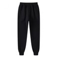 thumbnail image 5 of Dezsed Sweatpants For Men Men's Pants Pants Sweatpants Hip-hop Pants Legging Padded Casual Pants Black M, 5 of 5