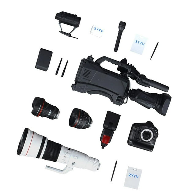 1/6 Digital Video DV Micrófono DSLR de para de acción Accesorios Plástico Negro