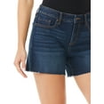thumbnail image 5 of Sofia Jeans Women's Lila Mid Rise Destructed Short, 5 of 7