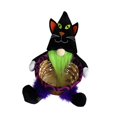 thumbnail image 3 of Cesta para guardar golosinas de Halloween, cesta creativa para guardar refrigerios, almacenamiento de artículos diversos Gato negro, 3 of 9