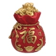 thumbnail image 1 of Miangastore Tirelire Rouge en Résine 1 Pcs, 1 of 9