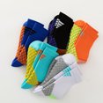 thumbnail image 4 of 5 Pairs Mens Athletic Socks Elite Basketball Socks-Performance Thick Cushioned Sport Training Running Compression Crew Sock, 4 of 9