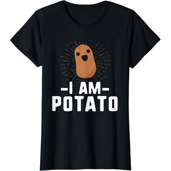 I Am Potato Funny Potato T-Shirt Vegetable Food Humor Gift T-Shirt
