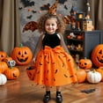 thumbnail image 2 of Kids Witch Girl Outfit Tutu Dress Fairy Tale Wicked Witch Outfit Kids Halloween Outfit Halloween Outfit Dress Up 7-8 Years, 2 of 9