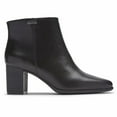 thumbnail image 1 of Rockport Women CAMDYN BOOTIE BLACK LEATHER WP HEEL, 1 of 3