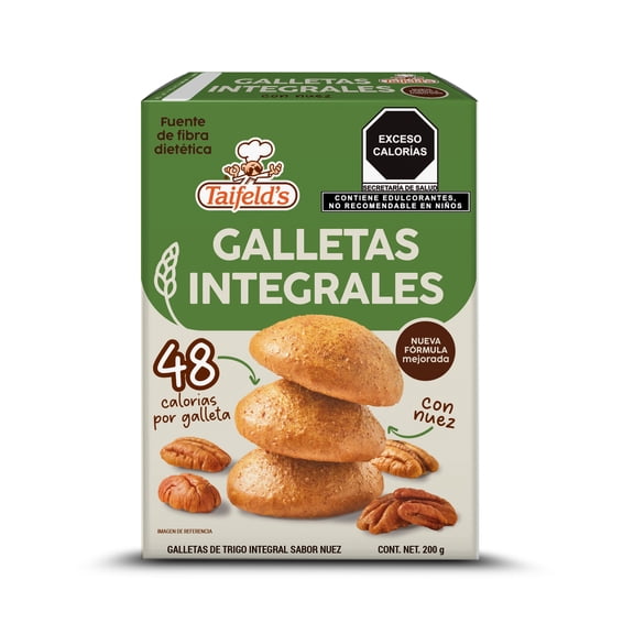Galletas Taifelds integrales sabor nuez 200 g