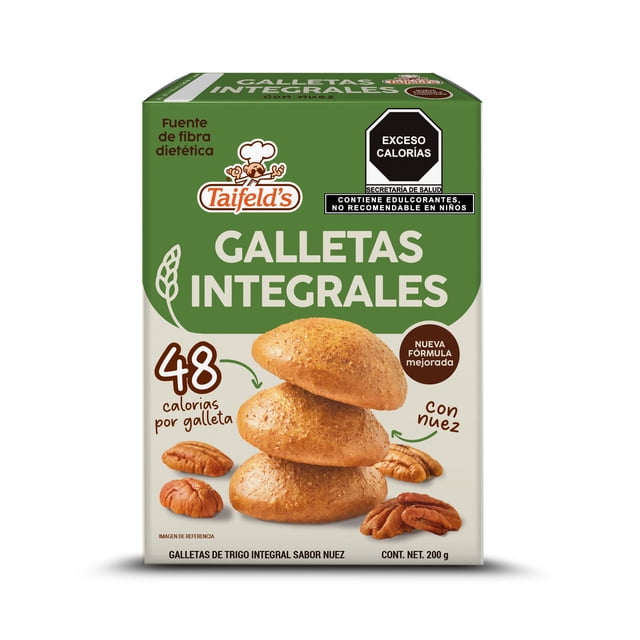 Galletas Taifelds integrales sabor nuez 200 g
