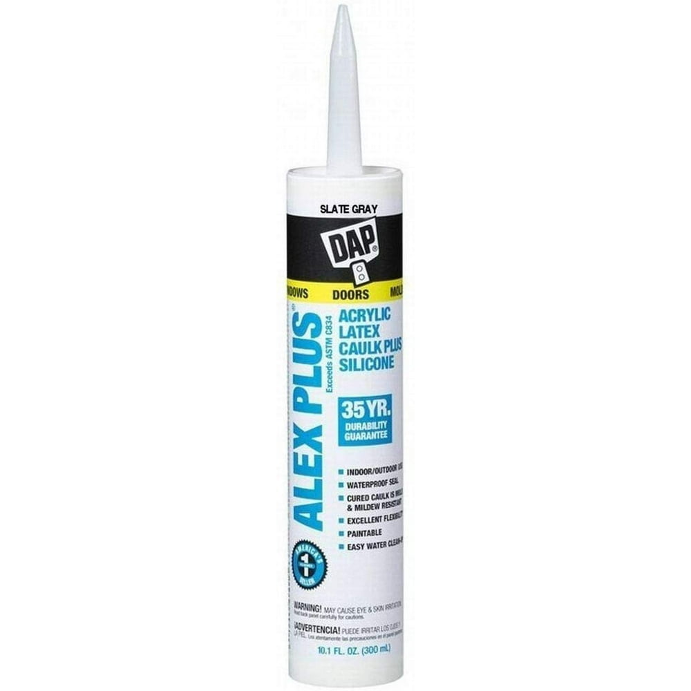 Dap 18118 10.1 oz. Alex Plus All Purpose Acrylic Latex Adhesive Caulk