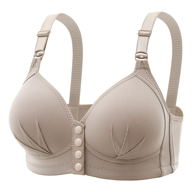 Timegard Soutiens-gorge Grande Taille pour Femmes, Bretelles Ajustables, Froncé, Sans Armatures, Maintien Total, Soutien-Gorge Léger Confortable pour Tous les Jours