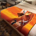 thumbnail image 1 of Disney Flannel Blanket The Lion King Printed Bedspread Blanket Winter Soft Fleece Blanket Sofa Bed Blanket children's gift150x180cm(59x70 in) Gao Jinjia LED, 1 of 2