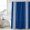 Blue, variant on Grey Striped Waterproof Shower Curtain, Large 72"x78" Washable Polyester Fabric Shower Curtains for Bathroom, Luxurious White Stripes Modern Abstract Art Decorative Bathtub Curtain Sets with Hooks