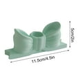 thumbnail image 2 of Xecvkr Long Aromatherapy Candle Bow Candle Bow Holder Gypsum Material Elegant Pillar Candle Stand Romantic Home Decor 1 Piece, 2 of 5