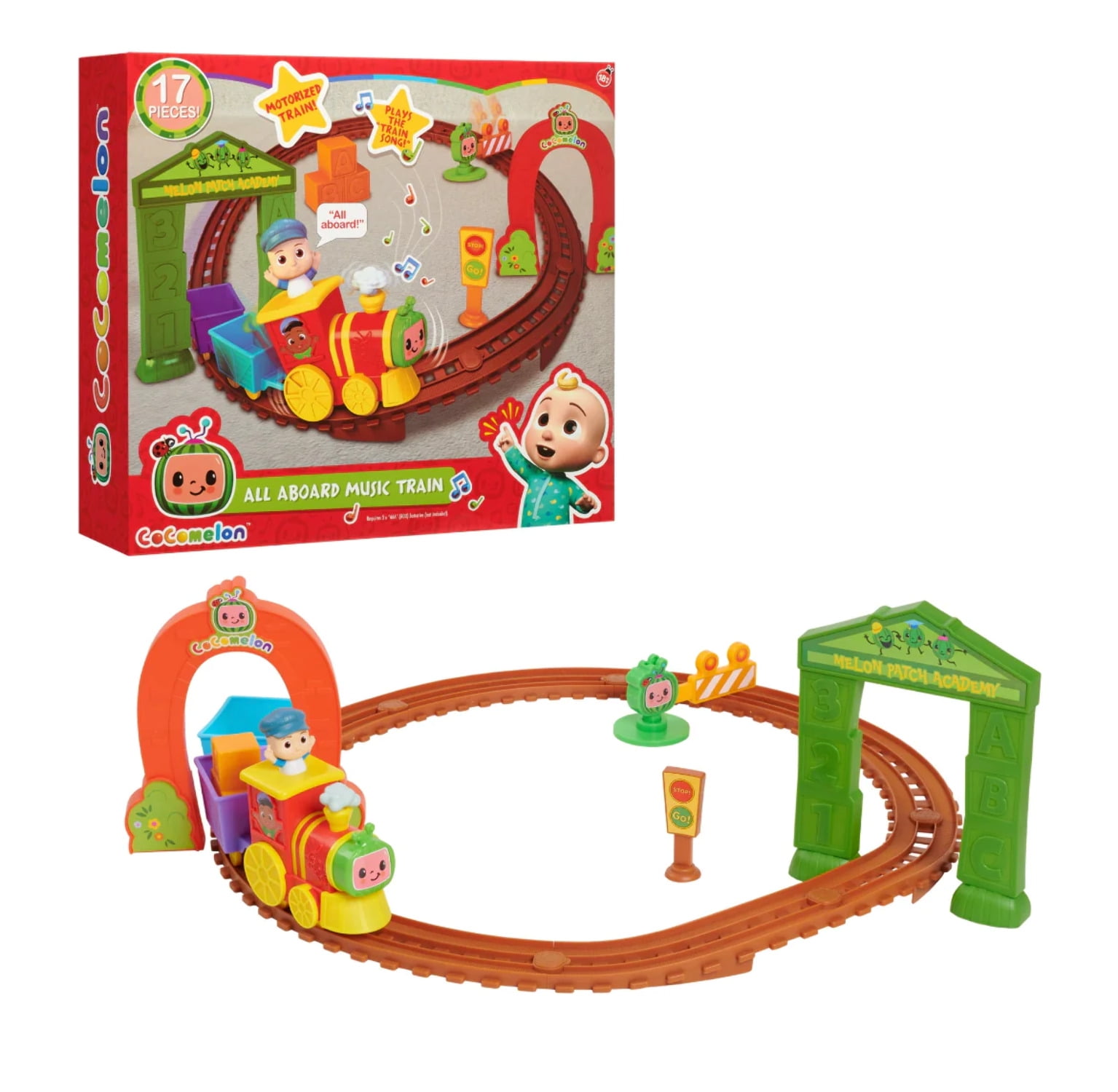CoComelon All Aboard Music Train Toy Figures Playsets Kids
