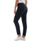 thumbnail image 2 of Vaqueros elásticos ajustados de tiro medio de colores con bolsillos reales completos de algodón 98 % coloridos para mujer (estándar y grande) Navy28 Plus, 2 of 5