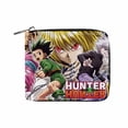 thumbnail image 1 of Billetera plegable delgada con diseño de personajes de anime de Wallet Hunters Hunters, 1 of 2