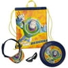 Disney Toy Story 3 Sunglasses, Frisbee, Visor and Sling Backpack Set