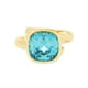 thumbnail image 3 of Anillo para Mujer con Cristal Fino Swarovski en forma de Cuadrado–  Bañado en Oro 14k– Anillo Elegante y Brillante-Aretes de Mujer de Moda, Joyería para Mujer de Moda– Regalo especial Ortiz Espinosa Temporada, 3 of 6