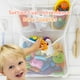 thumbnail image 5 of Wosthever bolsa de almacenamiento organizador de juguetes suministros para bebés ventosa de gran capacidad bolsa de red de baño transpirable Type2 NO2, 5 of 6