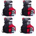thumbnail image 1 of Stohlquist Fit Unisex Adult Life Jacket PFD, USCG and Transport Canada Approved - Universal and Oversize - Pack of 4, 1 of 9