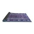 thumbnail image 2 of Ahgly Company Indoor Square Persian Blue Traditional Area Rugs, 6' Square, 2 of 4