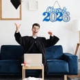 thumbnail image 6 of 2026 Graduation Decorations Class of 2026 Wooden Sign Blue Silver Graduation 2026 Graduate Sign Photo Booth Prop, 6 of 7