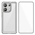 thumbnail image 1 of WANLONFENG MF Series for Xiaomi Redmi Note 13 4G Case TPU Acrylic Clear Phone Cover with Tempered Gl, 1 of 5
